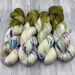 Haute Knit Yarn -(DK) Trevor Morgan DK - Speckled Envy